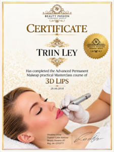 Huulte püsimeigi meistriklass: akvarelltehnika ja 3D Lips – Beauty Passion