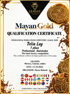 Mayan Gold 2022 – 1. koht karvatehnikas
